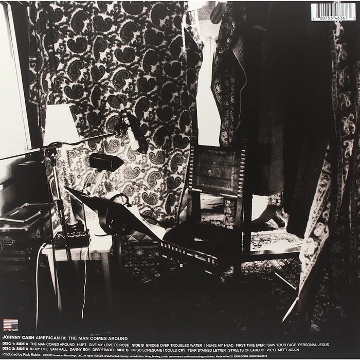 Johnny Cash – American IV: The Man Comes Around (2xLP) LP vinyl record, image 2 of 2