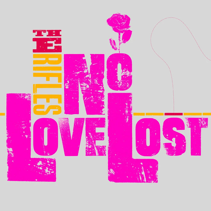 The Rifles – No Love Lost (Pink Vinyl, 20th Anniversary Edition) LP vinyl record, image 1 of 2