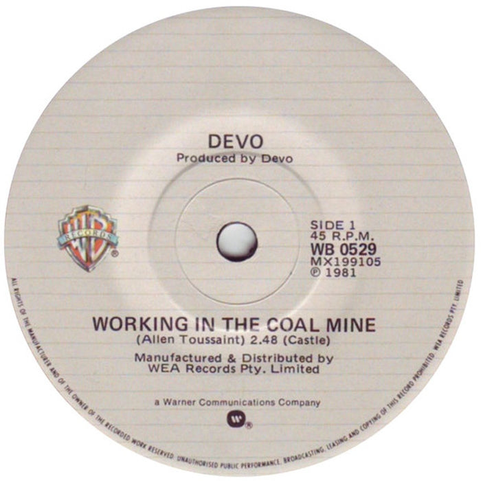 Devo – Working In The Coal Mine (LP, Vinyl Record Album)