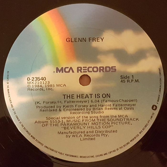 Glenn Frey – The Heat Is On (LP, Vinyl Record Album)
