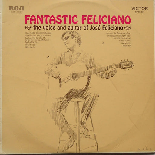 José Feliciano – Fantastic Feliciano - The Voice And Guitar Of José Feliciano (LP, Vinyl Record Album)