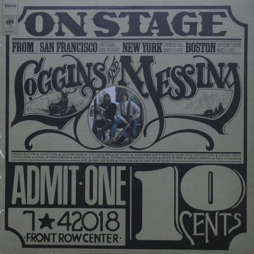 Loggins And Messina – On Stage (LP, Vinyl Record Album)