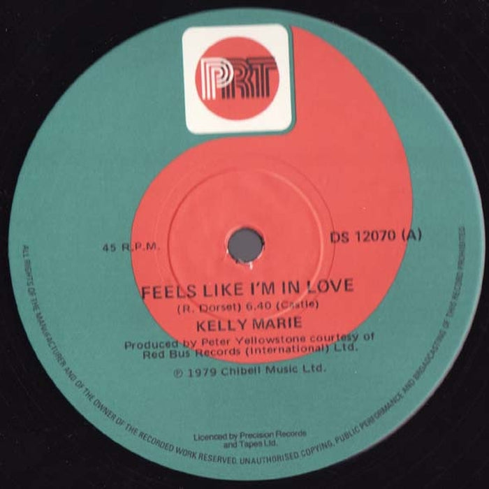 Kelly Marie – Feels Like I'm In Love (LP, Vinyl Record Album)