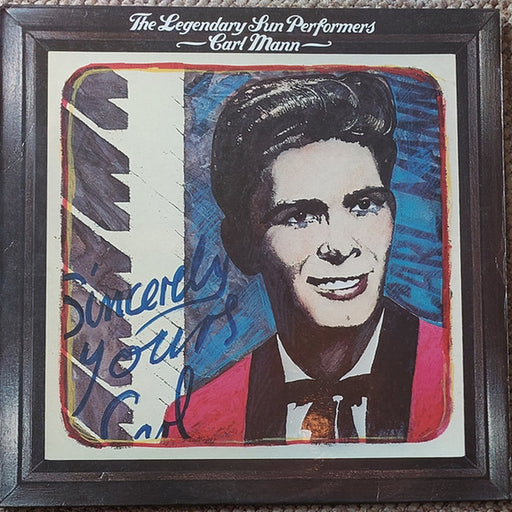 Carl Mann – The Legendary Sun Performers (LP, Vinyl Record Album)