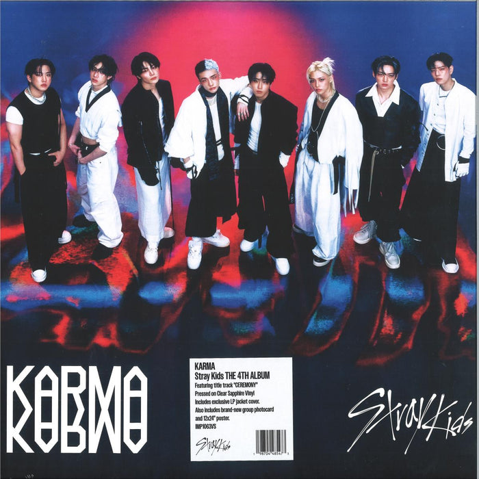 Stray Kids – KARMA (Clear Saphire Vinyl) - Image 2