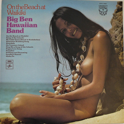 Big Ben Hawaiian Band – On The Beach At Waikiki (LP, Vinyl Record Album)