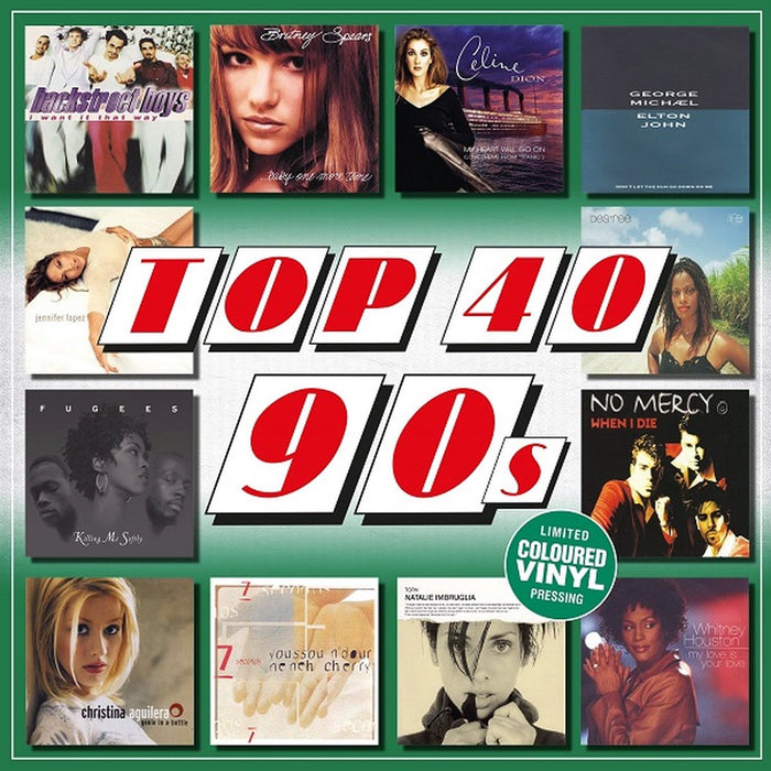 Various – Top 40 90s LP vinyl record