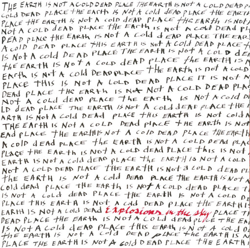 Explosions In The Sky – The Earth Is Not A Cold Dead Place (2xLP, Anniversary, Opaque red) - Image 1