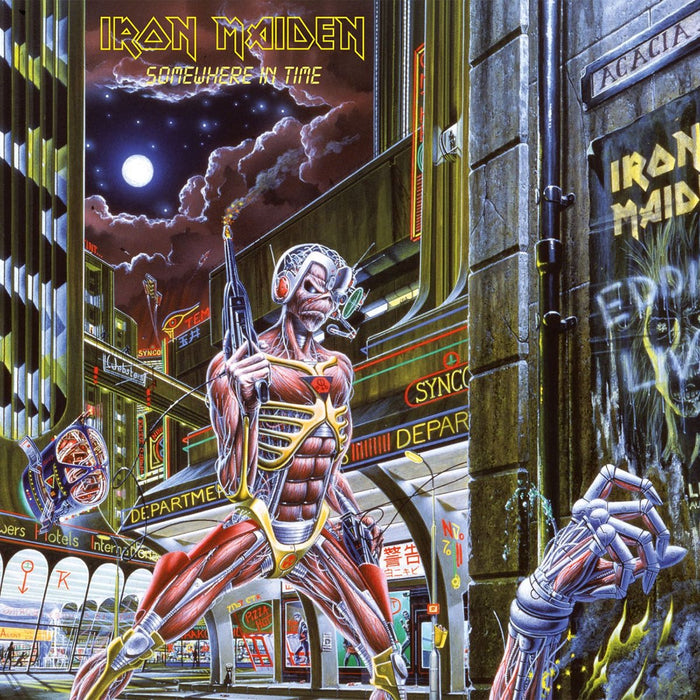Iron Maiden – Somewhere in Time LP vinyl record, image 1 of 3