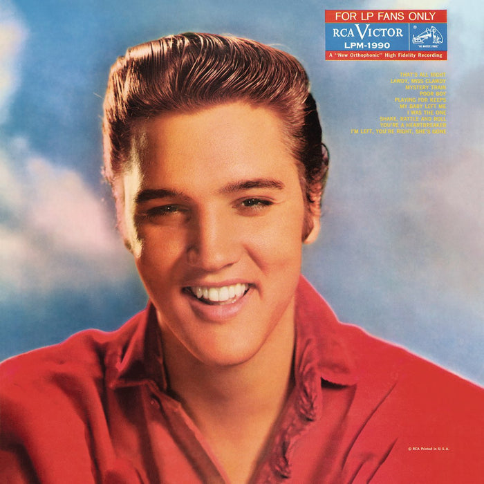 Elvis Presley – For LP Fans Only (Blue Vinyl) LP vinyl record, image 1 of 2