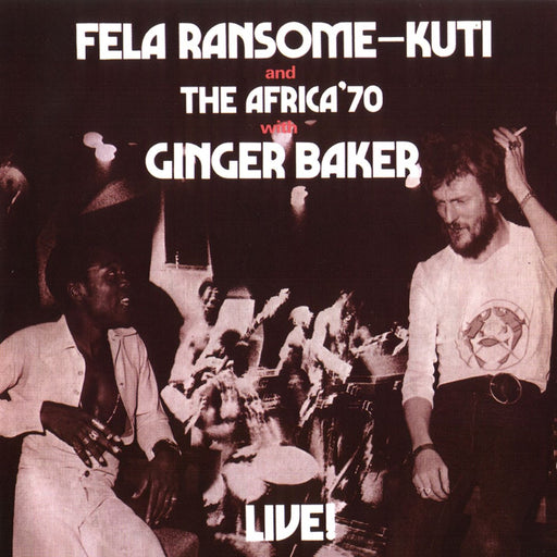Fela Kuti, Ginger Baker, Africa 70 – Live! LP vinyl record, image 1 of 2