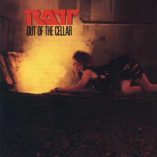 Ratt – Out Of The Cellar (Red & Black Splatter Vinyl + Neon Orange 7") LP vinyl record, image 1 of 2