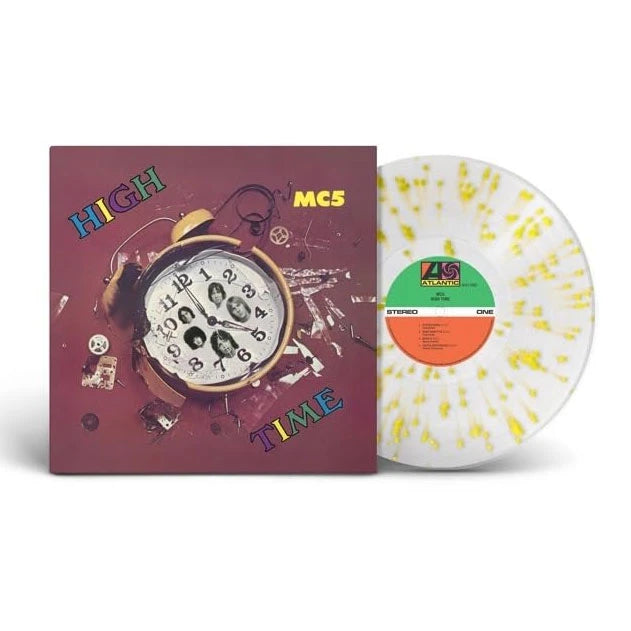 MC5 – High Time (Yellow Clear Splatter) LP vinyl record, image 3 of 3