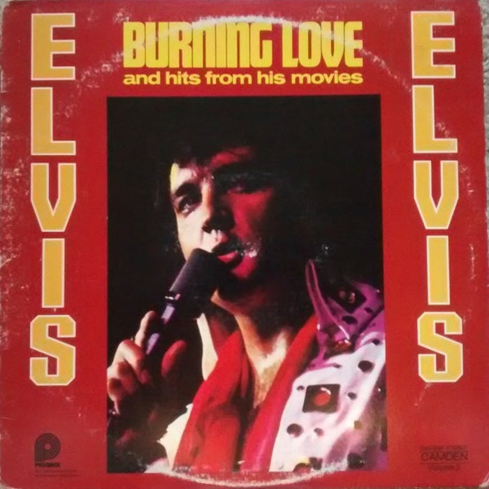 Elvis Presley – Burning Love And Hits From His Movies, Vol. 2 (LP, Vinyl Record Album)