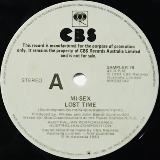 Mi-Sex – Lost Time (LP, Vinyl Record Album)