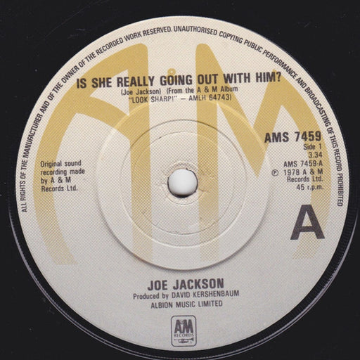 Joe Jackson – Is She Really Going Out With Him? (LP, Vinyl Record Album)