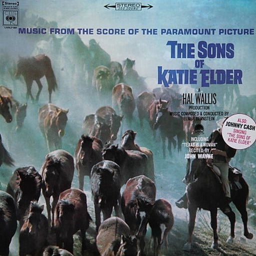 Elmer Bernstein – The Sons Of Katie Elder - Music From The Score Of The Motion Picture (LP, Vinyl Record Album)