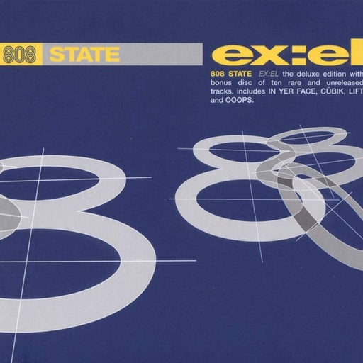 808 State – ex:el (2xLP) (LP, Vinyl Record Album)