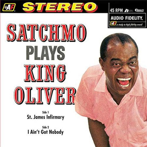 Louis Armstrong – Satchmo Plays King Oliver (12", 45RPM, Analogue Productions) - Image 1