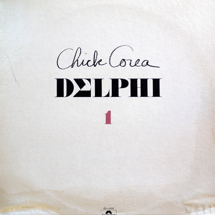 Chick Corea – Delphi 1 Solo Piano Improvisations (LP, Vinyl Record Album)