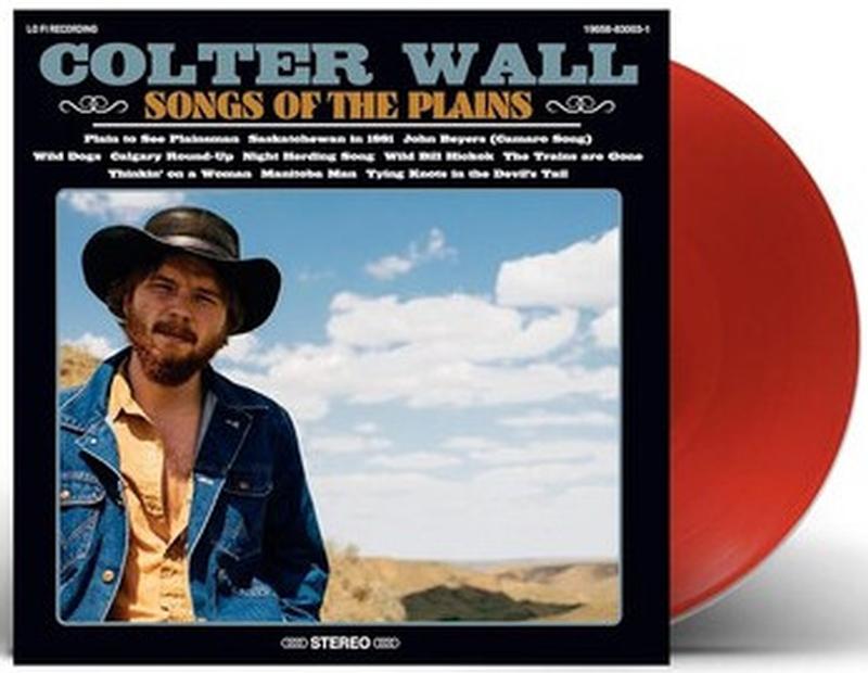 Colter Wall – Songs Of The Plains (Red Vinyl) LP vinyl record, image 3 of 3