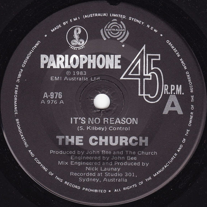 The Church – It's No Reason (LP, Vinyl Record Album)