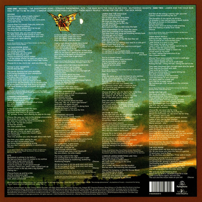 Kate Bush – The Kick Inside LP vinyl record, image 2 of 2