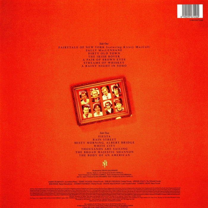 The Best Of The Pogues – The Pogues LP vinyl record, image 2 of 2