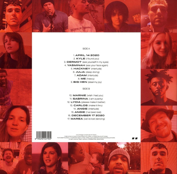 Fred again.. – Actual Life (April 14 – December 17 2020) LP vinyl record, image 1 of 3