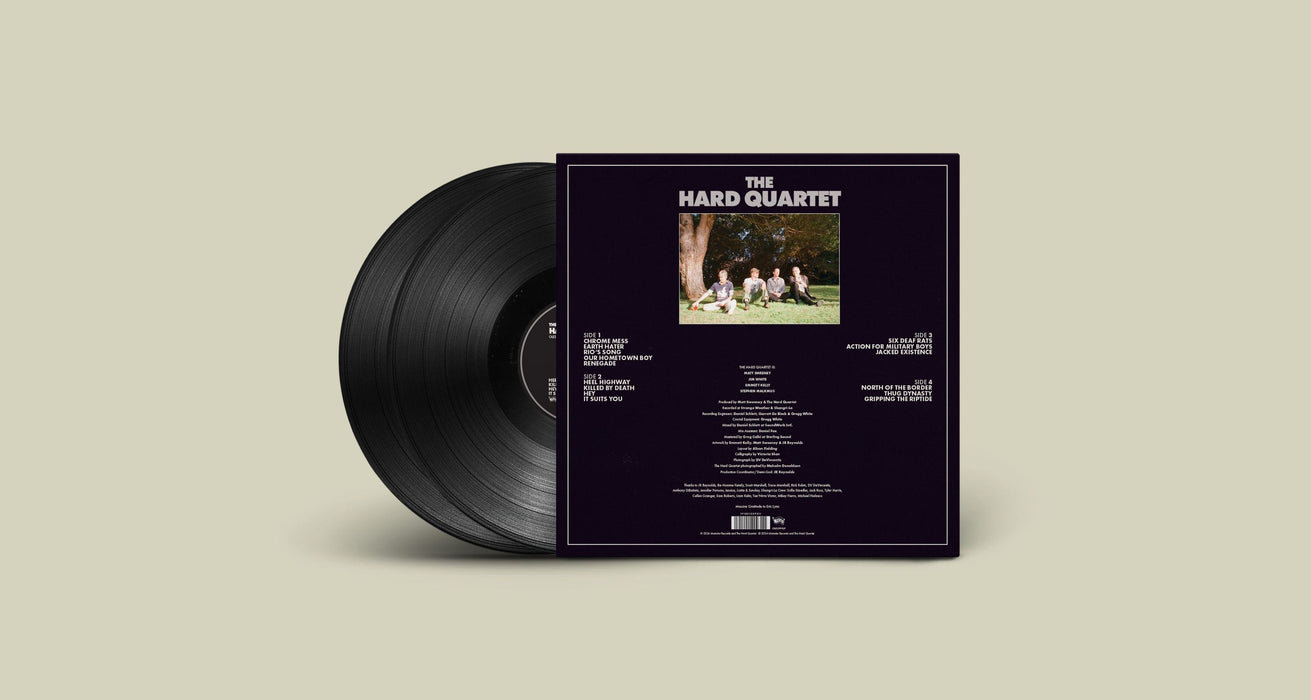 The Hard Quartet – The Hard Quartet (2xLP) LP vinyl record, image 5 of 5