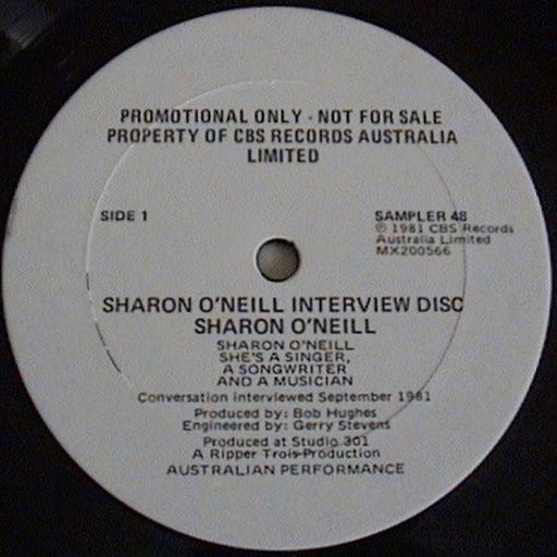 Sharon O'Neill – The Ripper Trois Radio Special (LP, Vinyl Record Album)