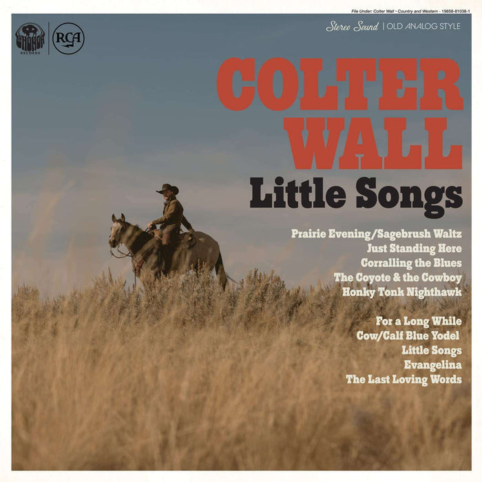 Colter Wall – Little Songs LP vinyl record, image 1 of 3