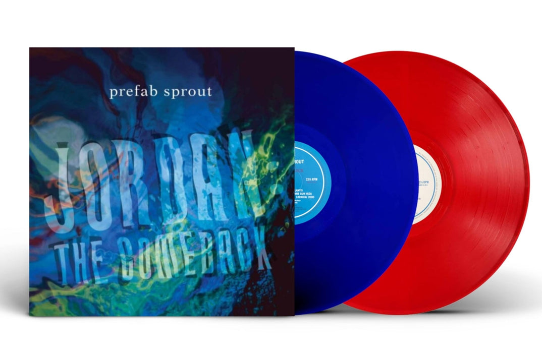 Prefab Sprout – Jordan: The Comeback (2xLP, Blue & Red vinyl) LP vinyl record, image 2 of 2