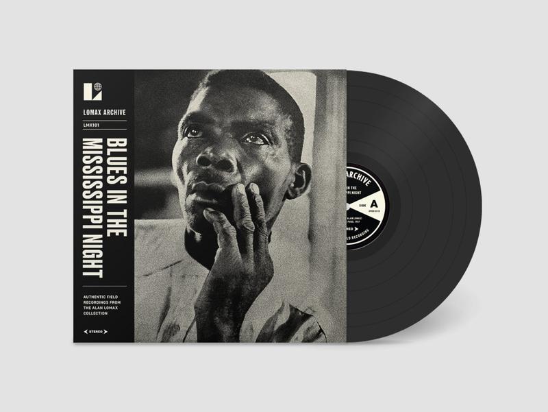 Alan Lomax – Blues In The Mississippi Night LP vinyl record, image 2 of 2