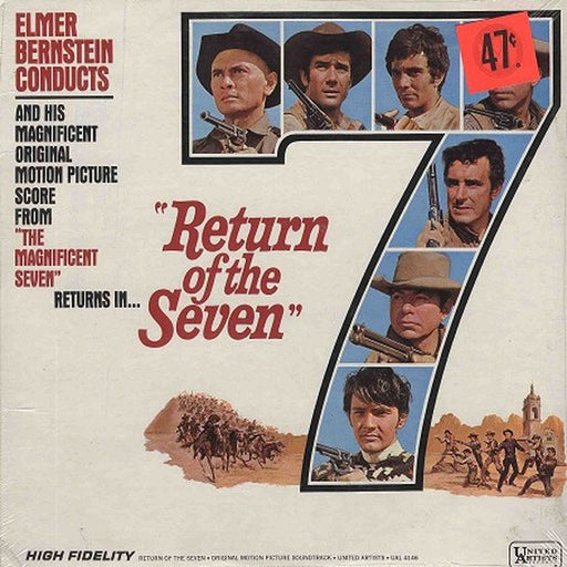 Elmer Bernstein – Return Of The Seven (Original Movie Soundtrack) (LP, Vinyl Record Album)