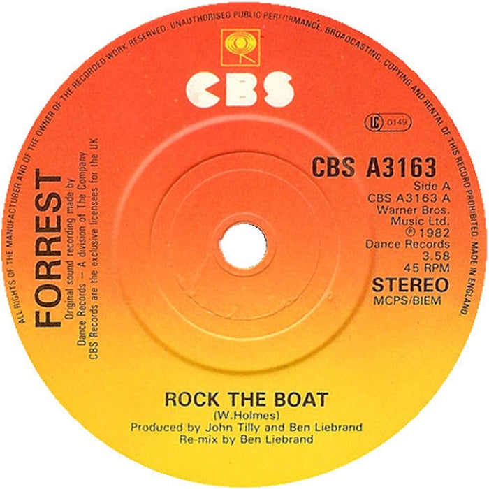 Forrest – Rock The Boat (LP, Vinyl Record Album)