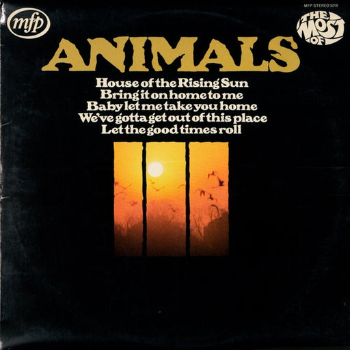 The Animals – The Most Of (LP, Vinyl Record Album)