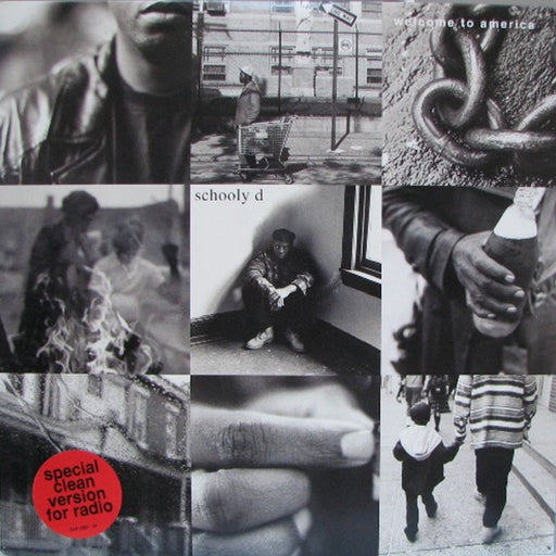 Schoolly D – Welcome To America (Radio Edit) (LP, Vinyl Record Album)