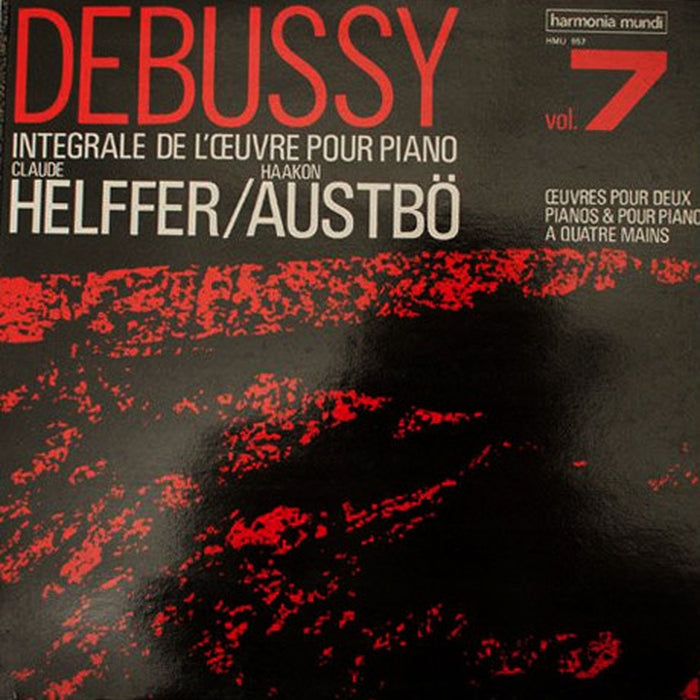 Claude Debussy, Claude Helffer, Håkon Austbø – Œuvres Pour Deux Pianos & Piano A Quatre Mains (LP, Vinyl Record Album)