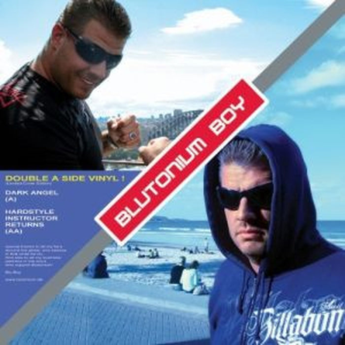 Blutonium Boy – Dark Angel / Hardstyle Instructor Returns (LP, Vinyl Record Album)