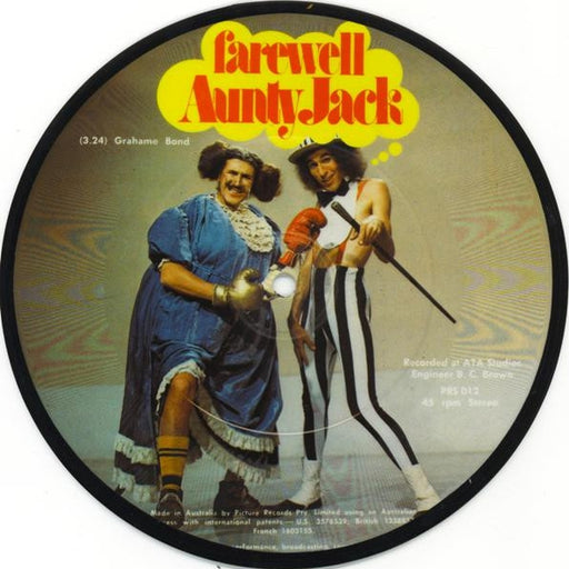 Aunty Jack, Grahame Bond – Farewell Aunty Jack (LP, Vinyl Record Album)