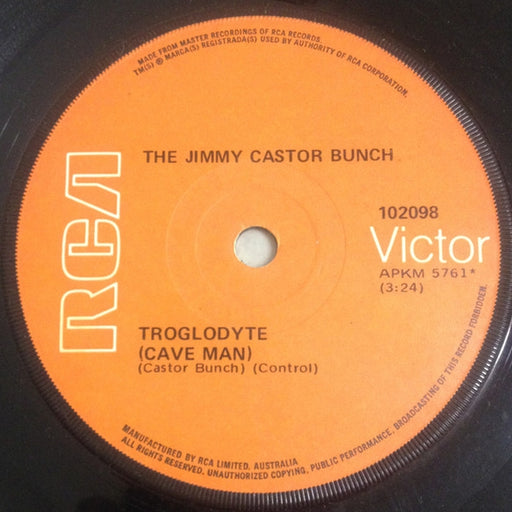The Jimmy Castor Bunch – Troglodyte (Cave Man) (LP, Vinyl Record Album)