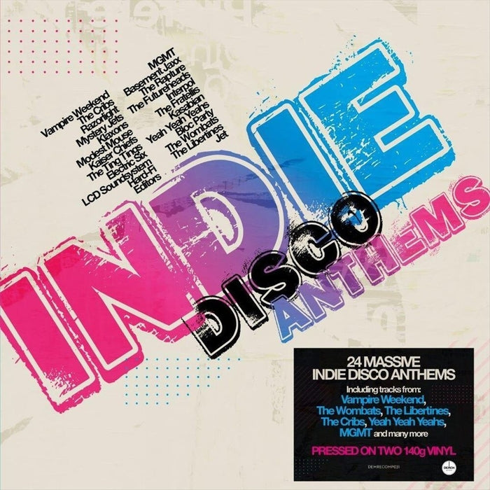 Various – Indie Disco Anthems (2xLP) (LP, Vinyl Record Album)