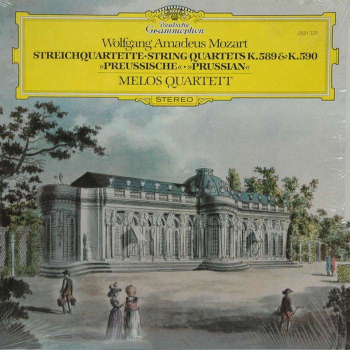 Wolfgang Amadeus Mozart, Melos Quartett – Streichquartette = String Quartets K.589 & K.590 »Preussische« = »Prussian« (LP, Vinyl Record Album)