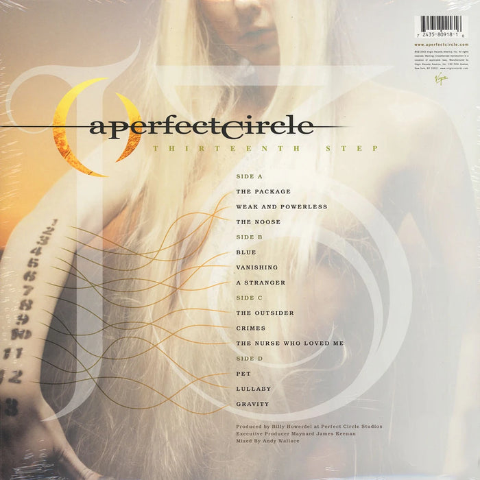 A Perfect Circle – Thirteenth Step (2xLP) LP vinyl record, image 2 of 2
