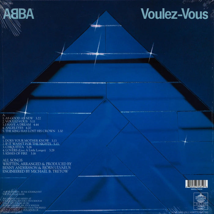 ABBA – Voulez-Vous LP vinyl record, image 2 of 3