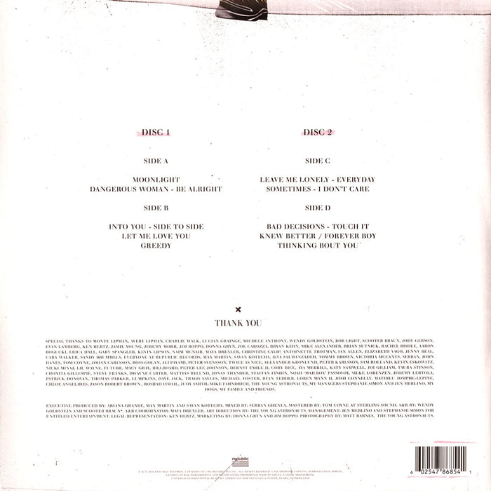 Ariana Grande – Dangerous Woman (2xLP) LP vinyl record, image 2 of 3