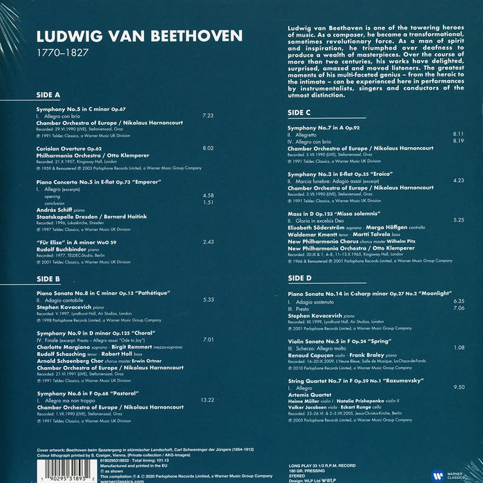Ludwig van Beethoven – Heroic Beethoven (2xLP) LP vinyl record, image 2 of 3