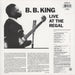 Live At The Regal – B.B. King (180g, Acoustic Sounds Series) LP vinyl record, image 3 of 3