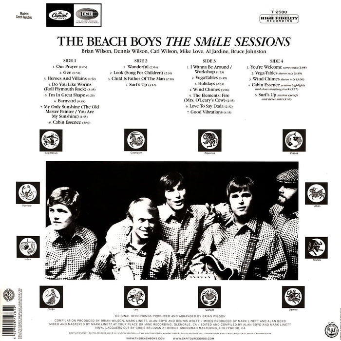 The Beach Boys – Smile Sessions (2xLP) LP vinyl record, image 2 of 2